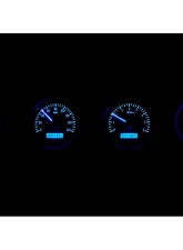 Dakota Digital Black Alloy MHX System for 1968-1969 Ford Torino, Custom Build, Metric                                     - MHX-68F-TOR-K-B - Image 3