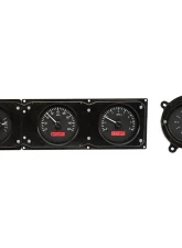 Dakota Digital Black Alloy MHX System for 1968-1969 Ford Torino, Custom Build, Metric                                     - MHX-68F-TOR-K-R - Image 3