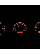 Dakota Digital MHX-68O-CUT-K-R Black Alloy Metric Custom Build 4.590"x4.440"                                     - MHX-68O-CUT-K-R - Image 2