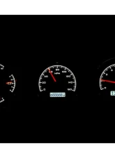 Dakota Digital MHX-68O-CUT-K-W Black Alloy 4.590"x4.440" Metric Custom Build System                                     - MHX-68O-CUT-K-W - Image 2