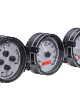 Dakota Digital MHX-68O-CUT-S-R 4.590"x4.440" Silver Alloy Metric Custom Build                                     - MHX-68O-CUT-S-R - Image 2