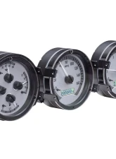 Dakota Digital MHX-68O-CUT-S-W Silver Alloy Custom Build 4.590"x4.440" Metric System                                     - MHX-68O-CUT-S-W - Image 2