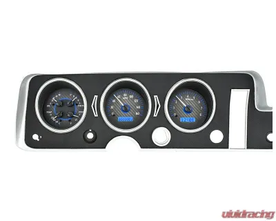 Dakota Digital Carbon Fiber MHX System Metric Custom Build 11.070"x5.379" for Vehicles - MHX-68P-GTO-C-B