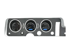 Dakota Digital MHX-68P-GTO-K-B Black Alloy Metric Custom Build 11.070