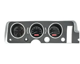 Dakota Digital MHX-68P-GTO-K-R Black Alloy Metric Custom Build 11.070