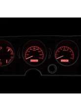 Dakota Digital MHX-68P-GTO-K-R Black Alloy Metric Custom Build 11.070"x5.379" System                                     - MHX-68P-GTO-K-R - Image 3