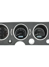 Dakota Digital MHX System 11.070"x5.379" Black Alloy Custom Build for Metric Vehicles                                     - MHX-68P-GTO-K-W - Image 4