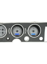 Dakota Digital MHX-68P-GTO-S-B Silver Alloy Metric System 11.070"x5.379" Custom Build                                     - MHX-68P-GTO-S-B - Image 4