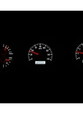 Dakota Digital MHX-68P-GTO-S-W Silver Alloy System 11.070"x5.379" Metric Custom Build                                     - MHX-68P-GTO-S-W - Image 2