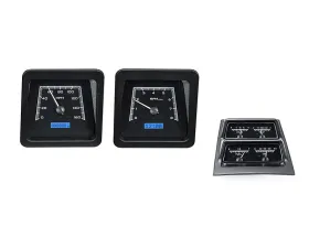 Dakota Digital Black Alloy MHX System for 1969 Chevrolet Camaro with Console Gauges
