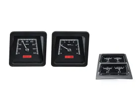 Dakota Digital Black Alloy MHX System for 1969 Chevrolet Camaro with Console Gauges