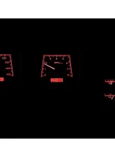 Dakota Digital Black Alloy MHX System for 1969 Chevrolet Camaro with Console Gauges                                     - MHX-69C-CAC-K-R - Image 2