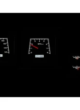 Dakota Digital Black Alloy MHX System Metric Custom Build w/ Console Gauges for 1969 Chevrolet Camaro                                     - MHX-69C-CAC-K-W - Image 3