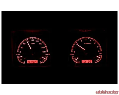 Dakota Digital Black Alloy MHX System for 1969 Chevrolet Camaro Custom Build - MHX-69C-CAM-K-R