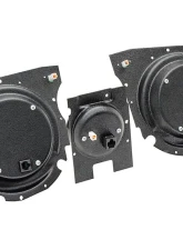 Dakota Digital Black Alloy MHX System Metric Custom Build with Analog Clock for 1969 Chevrolet Chevelle/El Camino                                     - MHX-69C-CVA-K-B - Image 4