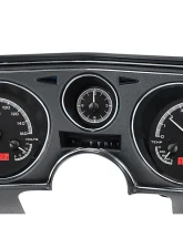 Dakota Digital Black Alloy MHX System Metric Custom Build with Analog Clock for 1969 Chevrolet Chevelle | El Camino                                     - MHX-69C-CVA-K-R - Image 3
