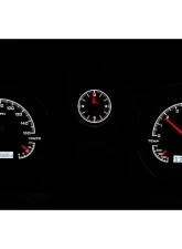 Dakota Digital Black Alloy MHX System for 1969 Chevrolet Chevelle | El Camino with Analog Clock                                     - MHX-69C-CVA-K-W - Image 3
