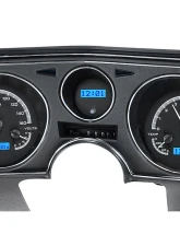 Dakota Digital Black Alloy MHX System for 1969 Chevrolet Chevelle | El Camino                                     - MHX-69C-CVL-K-B - Image 3