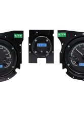 Dakota Digital Black Alloy MHX System for 1969 Chevrolet Chevelle | El Camino                                     - MHX-69C-CVL-K-B - Image 2