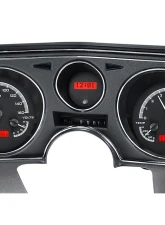 Dakota Digital Black Alloy MHX System for 1969 Chevrolet Chevelle | El Camino                                     - MHX-69C-CVL-K-R - Image 3