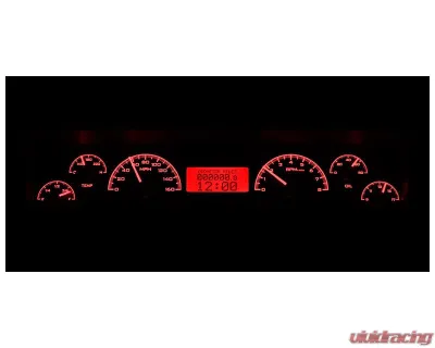 Dakota Digital Black Alloy MHX System for 1969-1976 Chevrolet Nova, Custom Build - MHX-69C-NOV-K-R