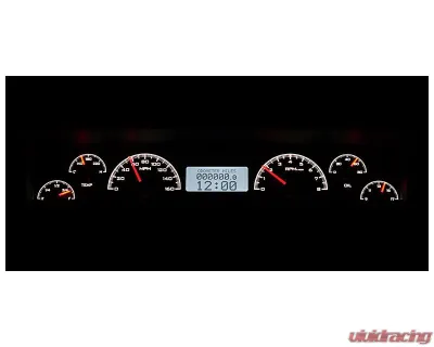 Dakota Digital Black Alloy MHX System for 1969-1976 Chevrolet Nova Custom Build - MHX-69C-NOV-K-W