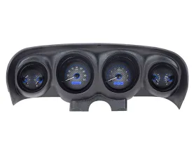 Dakota Digital Black Alloy MHX System for 1969-1970 Ford Mustang, Custom Build