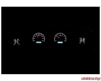 Dakota Digital Black Alloy MHX System for 1969-1970 Ford Mustang Custom Build - MHX-69F-MUS-K-W