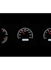 Dakota Digital Black Alloy MHX System for 1970 Pontiac GTO, Custom Build, Metric Fitment                                     - MHX-69P-GTO-K-W - Image 2