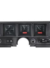 Dakota Digital Black Alloy MHX System for Buick 1970-1972, Custom Build, Metric Fitment                                     - MHX-70B-SKY-K-R - Image 3