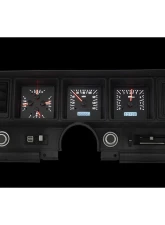 Dakota Digital Black Alloy MHX System for Buick 1970-1972, Custom Build, Metric Fitment                                     - MHX-70B-SKY-K-W - Image 2