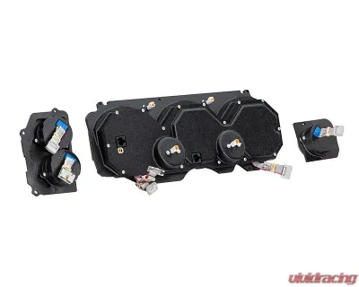 Dakota Digital Black Alloy MHX System for 1970-1972 Chevrolet Chevelle | El Camino - MHX-70C-CVL-K-B