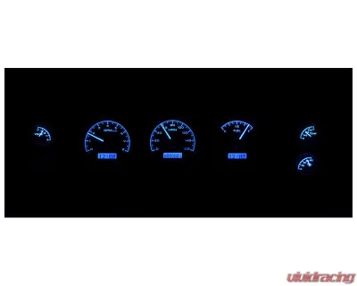 Dakota Digital Black Alloy MHX System for 1970-1972 Chevrolet Chevelle | El Camino - MHX-70C-CVL-K-B