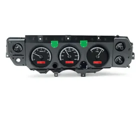 Dakota Digital Black Alloy MHX System for 1970-1972 Chevrolet Chevelle | El Camino