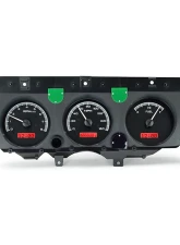 Dakota Digital Black Alloy MHX System for 1970-1972 Chevrolet Chevelle | El Camino                                     - MHX-70C-CVL-K-R - Image 4