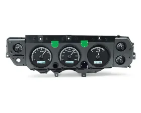 Dakota Digital Black Alloy MHX System for 1970-1972 Chevrolet Chevelle | El Camino