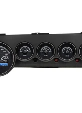Dakota Digital Black Alloy MHX System for 1970-1974 Dodge/Plymouth E-Body Non-Rallye Dash                                     - MHX-70D-STD-K-B - Image 4