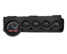 Dakota Digital Black Alloy MHX System for 1970-1974 Dodge/Plymouth E-Body Non-Rallye Dash