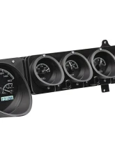 Dakota Digital Black Alloy MHX System for 1970-1974 Dodge Plymouth E-Body Non-Rallye Dash                                     - MHX-70D-STD-K-W - Image 3