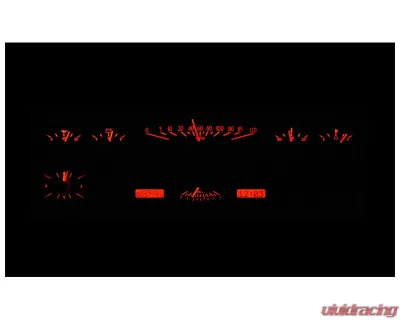 Dakota Digital Black Alloy MHX System for 1970-1971 Ford Torino, Custom Build - MHX-70F-TOR-K-R