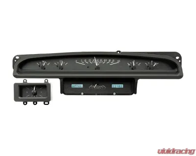 Dakota Digital Black Alloy MHX System for 1970-1971 Ford Torino, Custom Build, Metric - MHX-70F-TOR-K-W