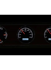 Dakota Digital MHX System Metric Custom Build 16.712"x4.617" Black Alloy for Custom Fit                                     - MHX-70O-CUT-K-W - Image 2