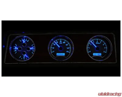 Dakota Digital MHX System Metric Custom Build 16.712"x4.617" Silver Alloy for Select Models - MHX-70O-CUT-S-B