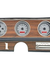 Dakota Digital MHX-70O-CUT-S-R Silver Alloy 16.712"x4.617" Metric Custom Build                                     - MHX-70O-CUT-S-R - Image 4