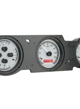 Dakota Digital MHX-70O-CUT-S-R Silver Alloy 16.712"x4.617" Metric Custom Build                                     - MHX-70O-CUT-S-R - Image 2