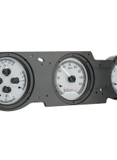 Dakota Digital MHX-70O-CUT-S-W 16.712"x4.617" Silver Alloy Metric Custom Build                                     - MHX-70O-CUT-S-W - Image 2