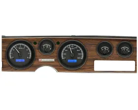 Dakota Digital Black Alloy MHX System for Pontiac 1970-1981, Custom Build, Metric Fitment