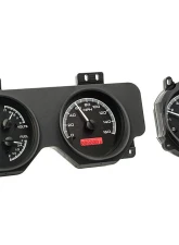 Dakota Digital Black Alloy MHX System for Pontiac 1970-1972, Custom Build, Metric                                     - MHX-70P-GTO-K-R - Image 2