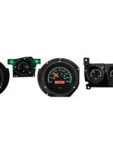 Dakota Digital Black Alloy MHX System for Ford 1971-1973 with Center Console Gauges                                     - MHX-71F-CTR-K-R - Image 3