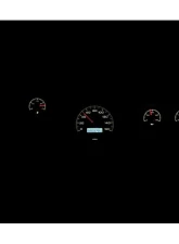 Dakota Digital Black Alloy MHX System for Ford 1971-1973 with Center Console Gauges                                     - MHX-71F-CTR-K-W - Image 3